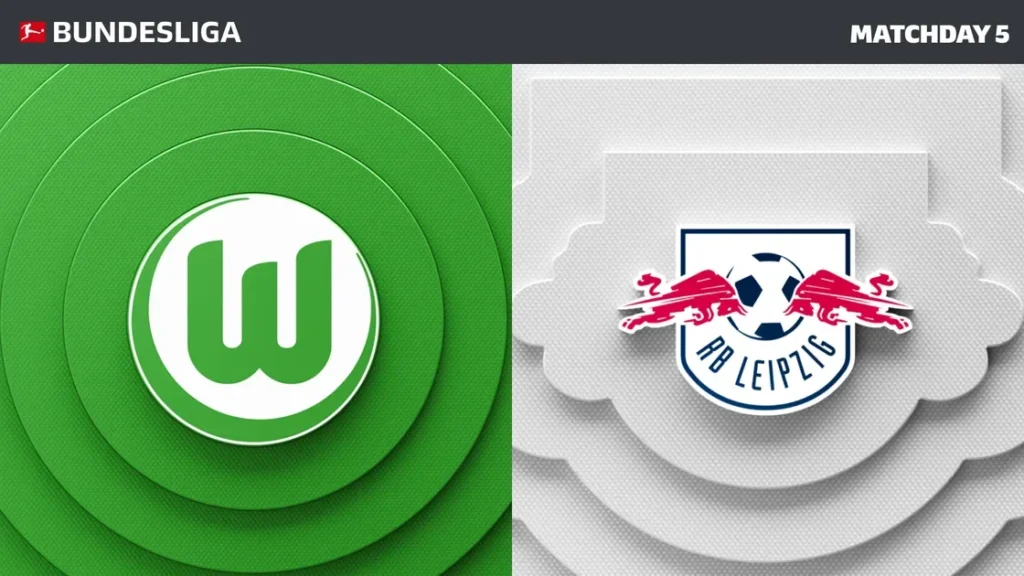 Le loup dans le marketing illustré par les logos de Wolfsburg et du RB Leipzig en Bundesliga.