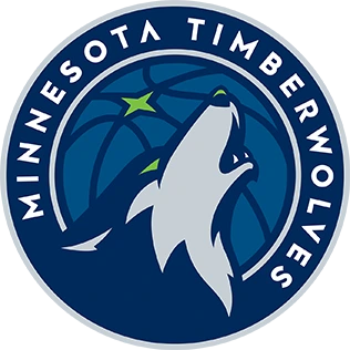 Le loup dans le marketing illustré par le logo des Minnesota Timberwolves avec un loup hurlant.