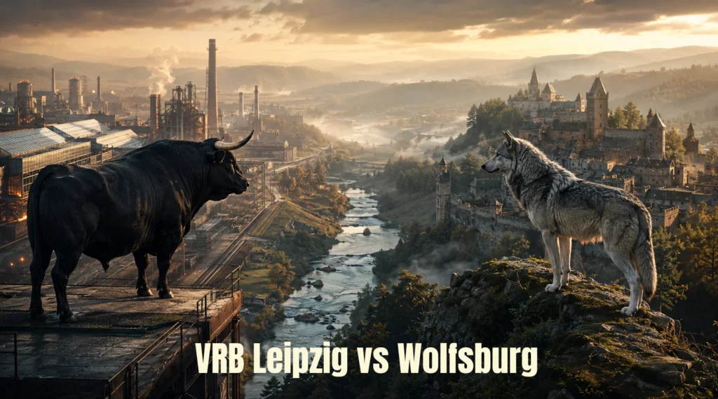 Évolution des logos du VfL Wolfsburg, club emblématique du loup dans le sport depuis 1945 à 2026
