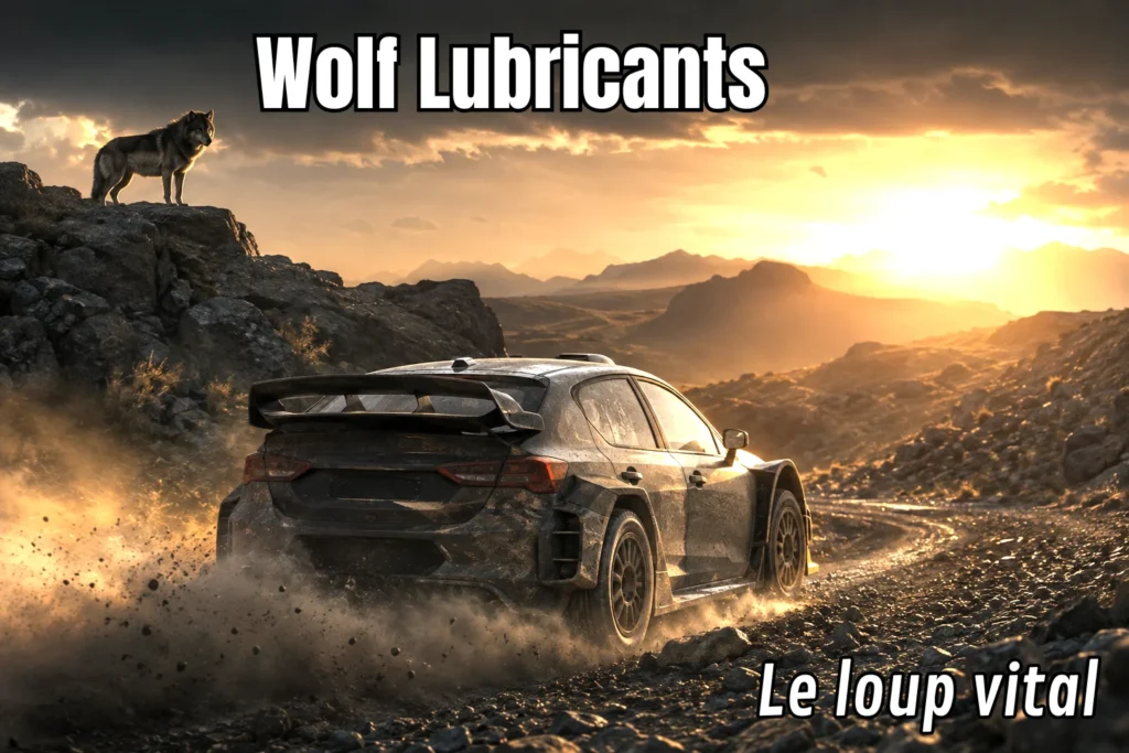 Le loup dans l'industrie symbolise performance et endurance avec Wolf Lubricants